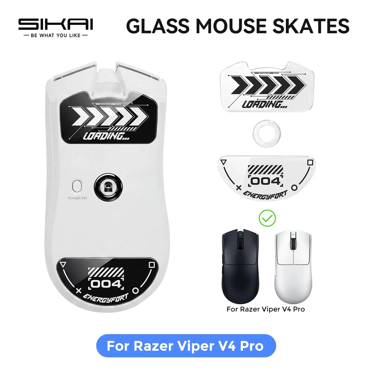 Razer Viper Glass Skates - Pro — product view 1