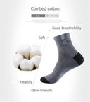 Eco-Friendly Bamboo Men's Socks for Stylish Odor-Free Comfort