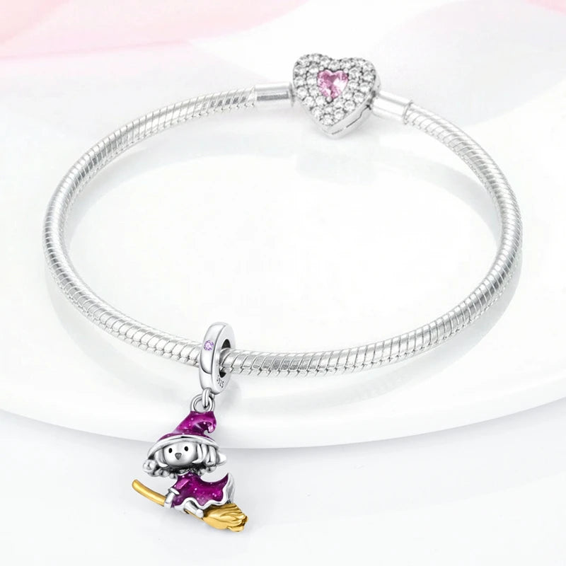 Mula Sterling Silver Halloween Charm