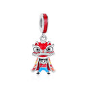 Sterling Silver Charm Fortune Cat