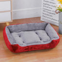 Soft Square Plush Pet Bed for Ultimate Comfort for Pets