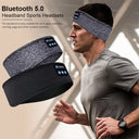 Fone Bluetooth Earphones Sports Sleeping Headband Wireless Headset