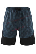 Men's Quick Dry Camouflage Workout Shorts for Summer Fitness