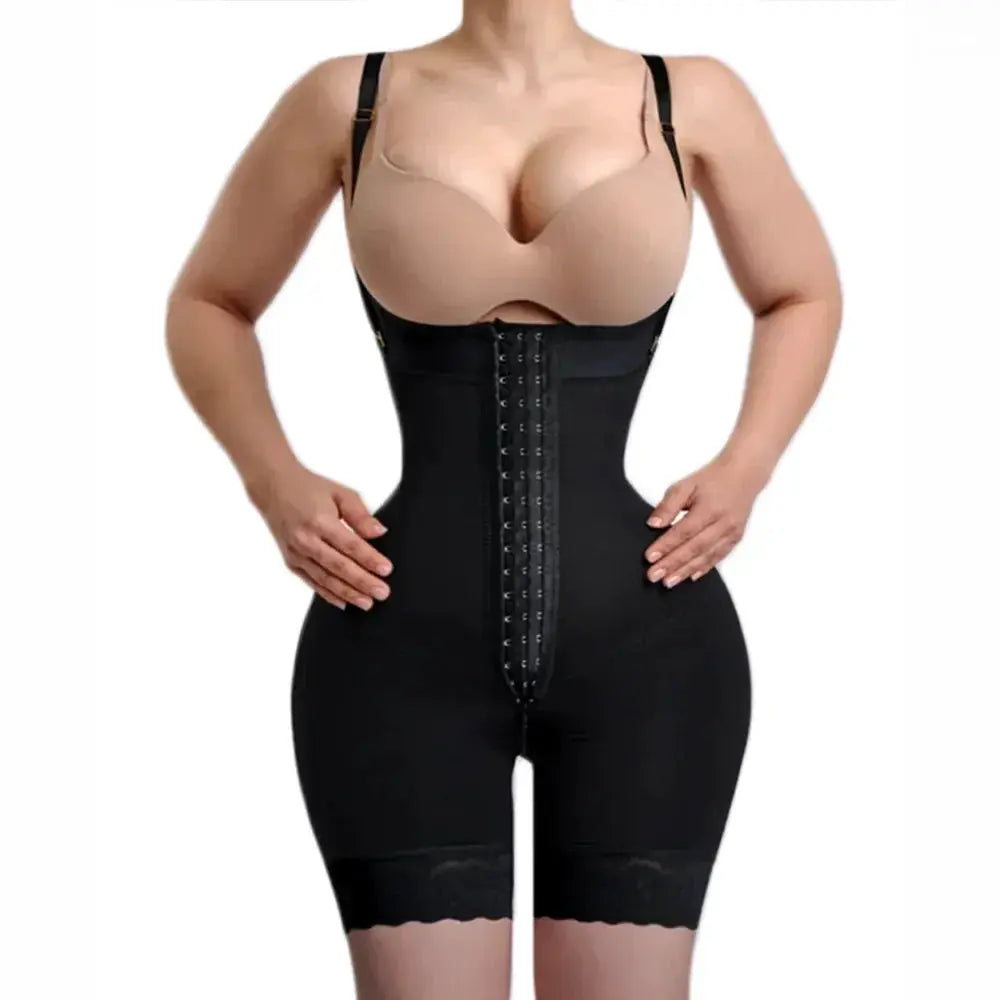 High Waist Shapewear Pants with Adjustable Straps for Women