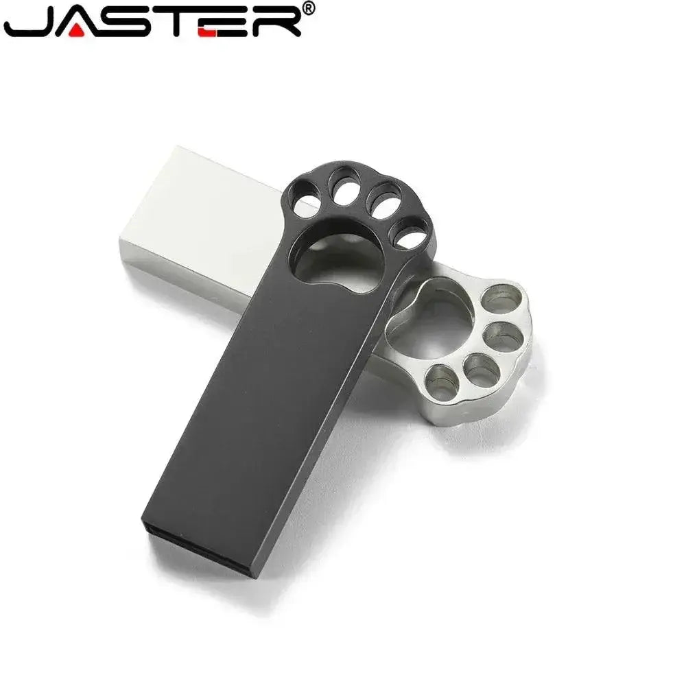Metal Cat Claw USB Flash Drive Key Chain Pen Drive
