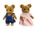 Forest Rabbit Family DIY Playset Interactive Toy for Kids