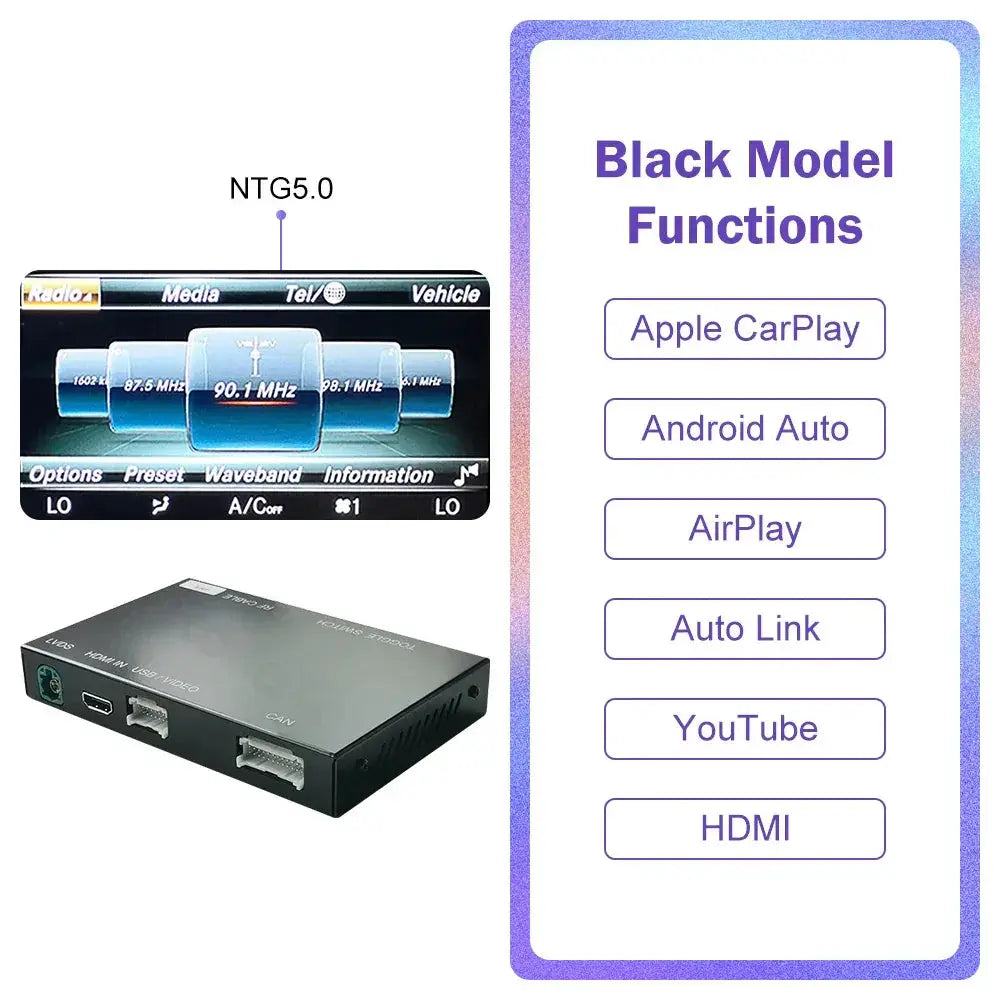Road Top Wireless CarPlay Decoder for Mercedes NTG5.0