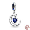 Sterling Silver Sparkling Zircon Star