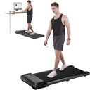 2 In 1 Walking Pad Treadmill Under Desk Fitness Bluetooth