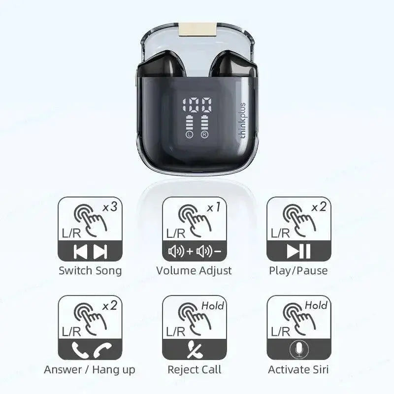 LP6 Pro Gaming Wireless Earbuds HiFi Sound Quality