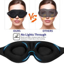 Premium 3D Sleep Mask - Blocks All Natural Light