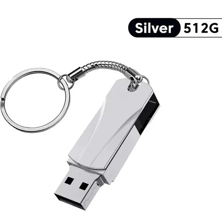 New Mini Portable SSD Hard Drive 3.0 High-speed Flash Drive 512G USB PEN DRIVE External Flash Memory For Laptop Desktop
