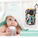 USB Milk Water Warmer Bottle Heater Travel Insulated Bag