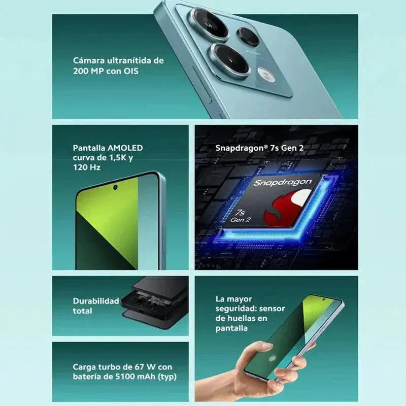 Redmi Note 13 Pro 5G Smartphone NFC Snapdragon 7S Gen 2