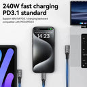 240W USB C Cable - 40Gbps Fast Charge