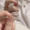 Hello Kitty Zircon Pendant Sparkling Elegance Jewelry