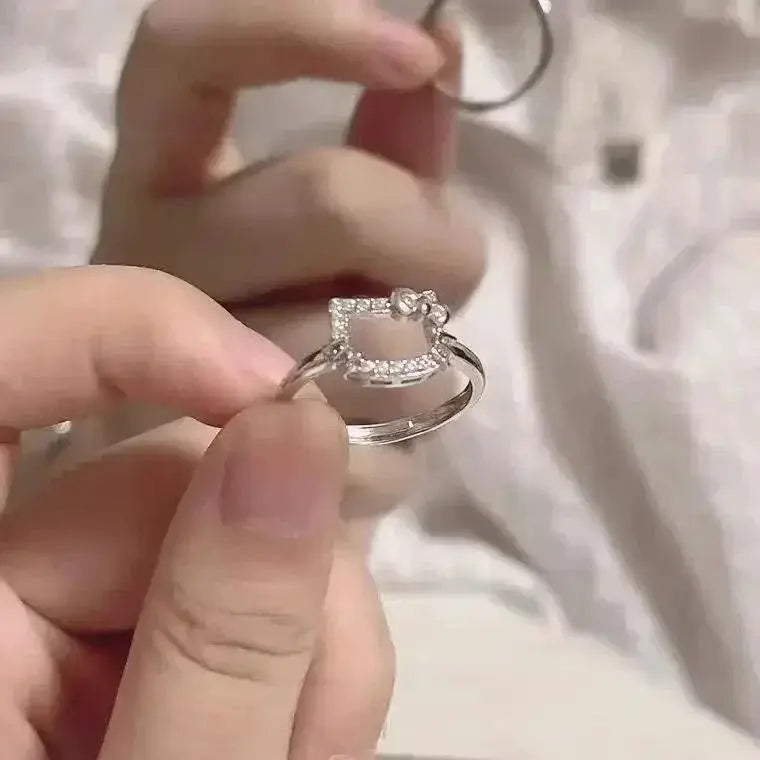 Hello Kitty Sparkling Zircon Pendant — product view 8