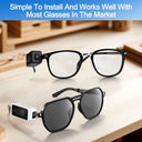 1080P Wearable Glasses Camera Pocket Body Cam With LCD