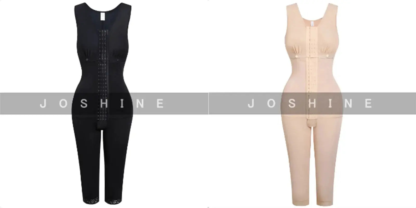 High Compression Fajas Bodysuit With Tummy Control Shapewear