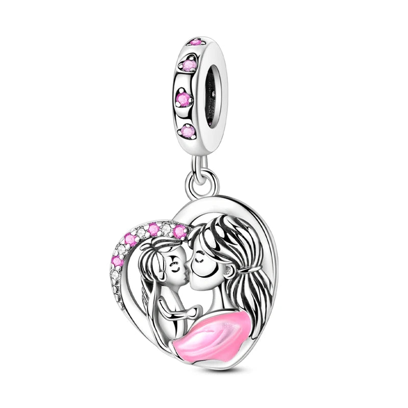 Charm Sterling Silver Mother's Day