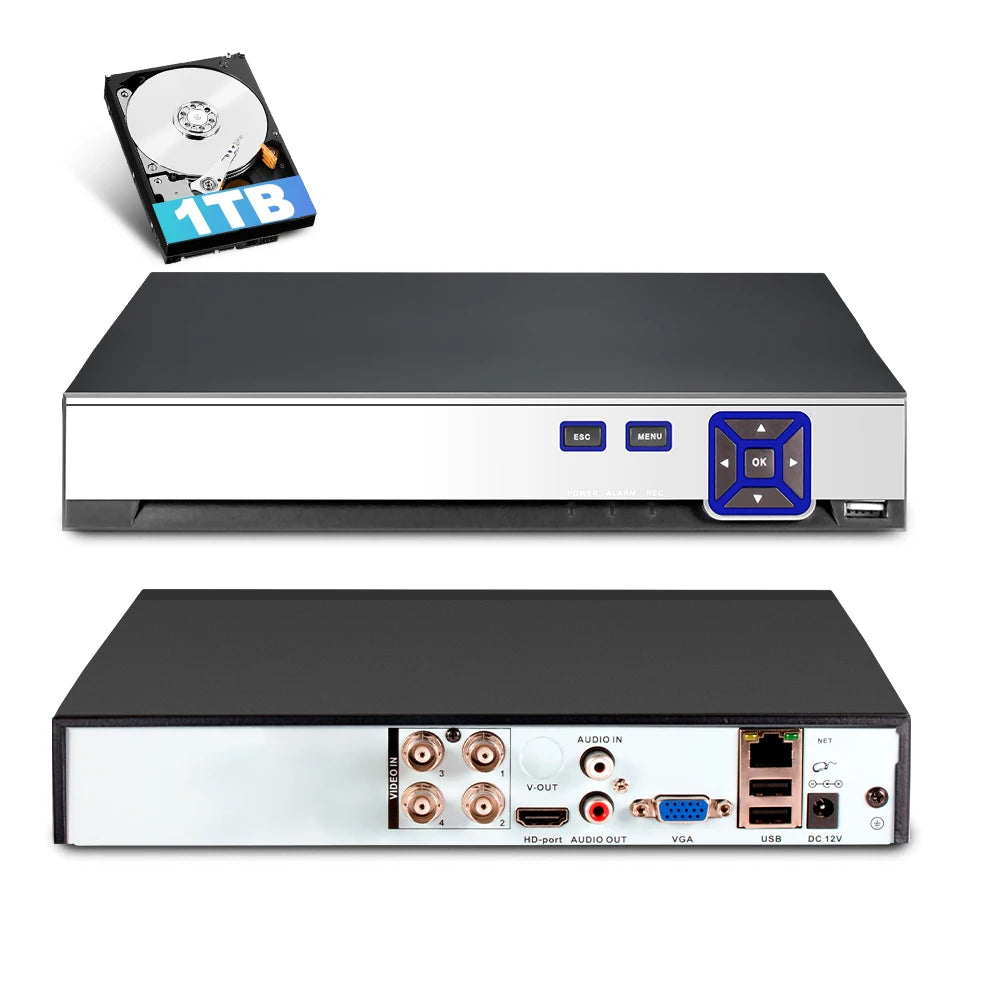 DVR with HDD Surveillance Video Recorder Channel Standalone Video — product view 1