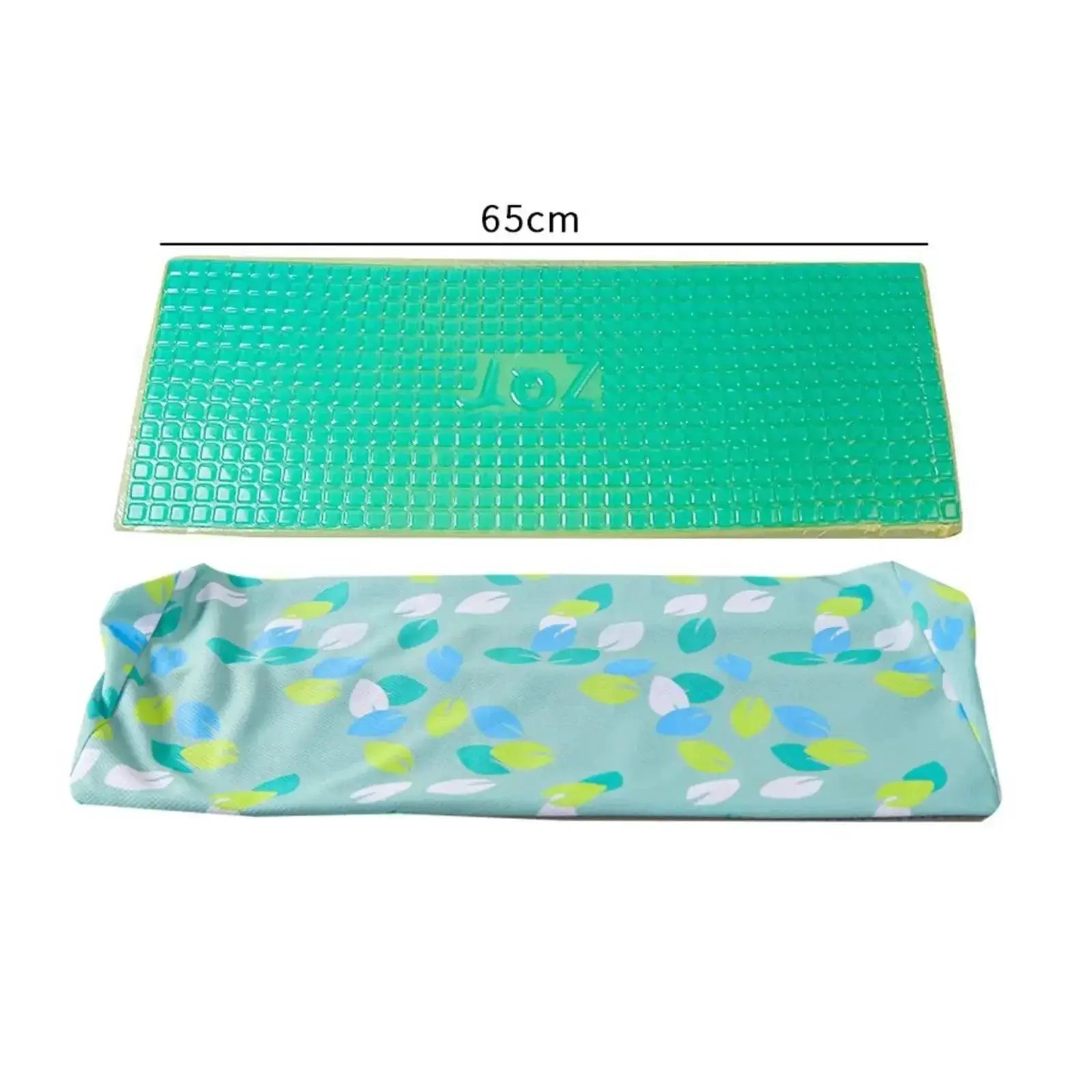 Memory Foam Wedge Pillow Cover With Gel Pad For Support