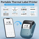 Portable Label Printer for Round Labels