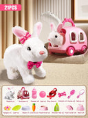 Children's Interactive Rabbit Electronic Pet Soft Fun Gift