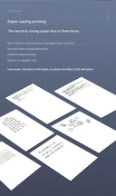 Zero Ink Cloud Paper-Saving Non-Ink Printer A4 Mini