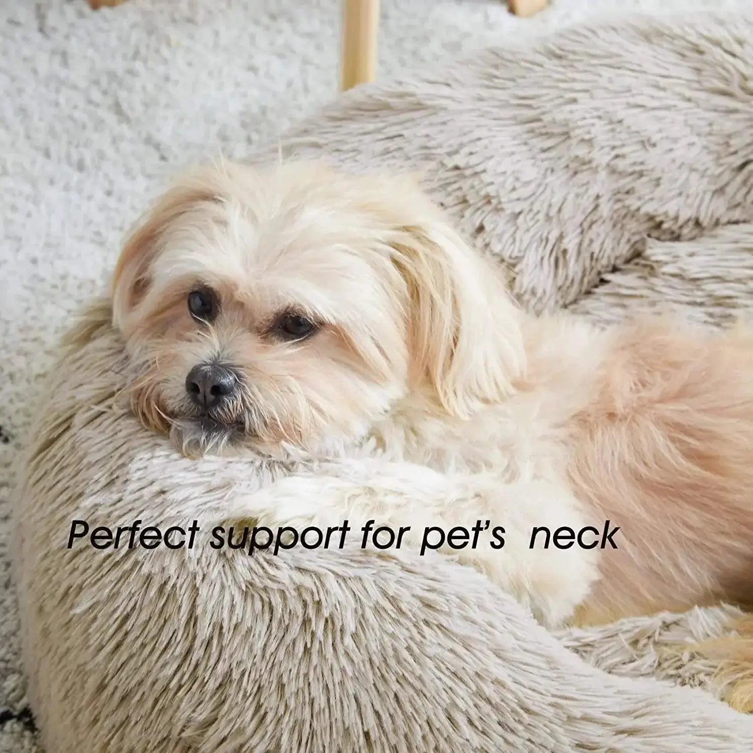 Cozy Plush Cat Bed Soft Warm Sleeping Nest For Cats