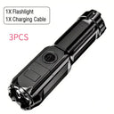 Portable UV Flashlight - Zoomable Pet Detector