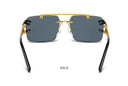 UV400 Rimless Sunglasses All Day Wear