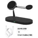 3 In 1 Charger Stand - Fast MagSafe Phone Charge