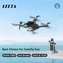 LEETA Drone: Elevate Your Aerial Photography with 4K Dual Lens