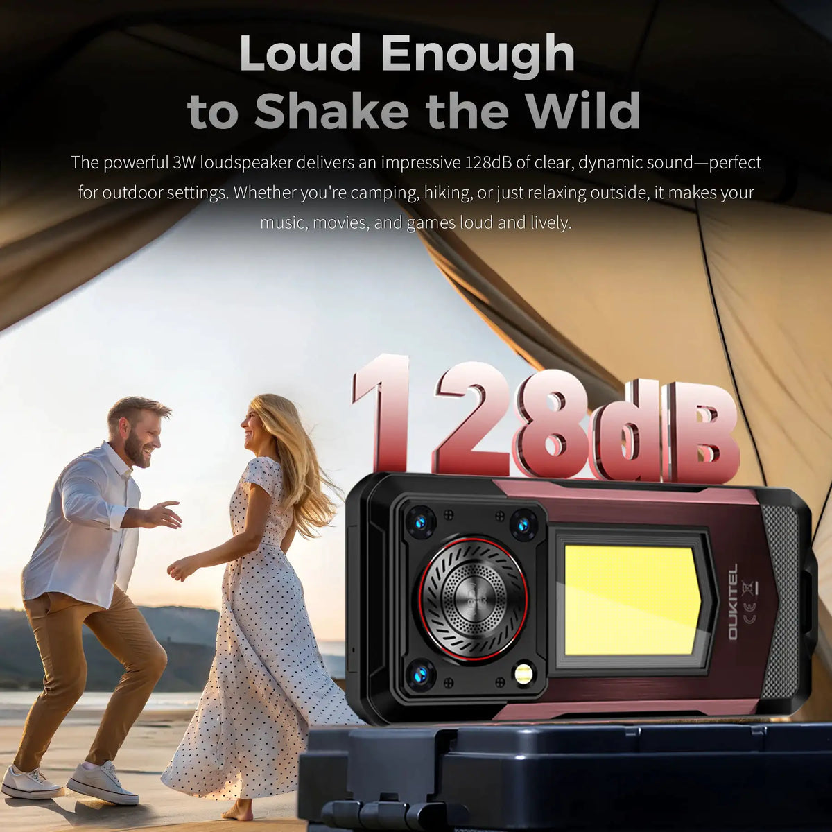 OUKITEL WP56 5G Rugged Phone 16000mAh Battery 108MP Camera Android NFC Smartphone 12GB+512GB 6.8" 120Hz Outdoor Waterproof