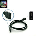 Addressable Rainbow WS2812B LED Strip for 5V ARGB Header Aura Sync MSI Mystic