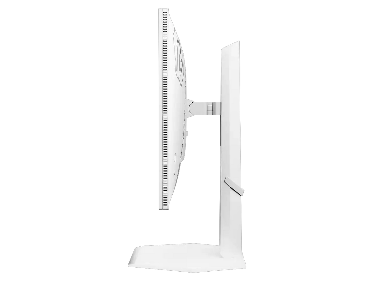 ASRock Phantom Gaming 27 inch QHD 2K 1440P 240Hz AMD FreeSync Premium 0.03ms HDR10 OLED White Gaming Computer Monitor with Height Adjustable, Swivel, Pivot & Tilt Stand PGO27QSA-W