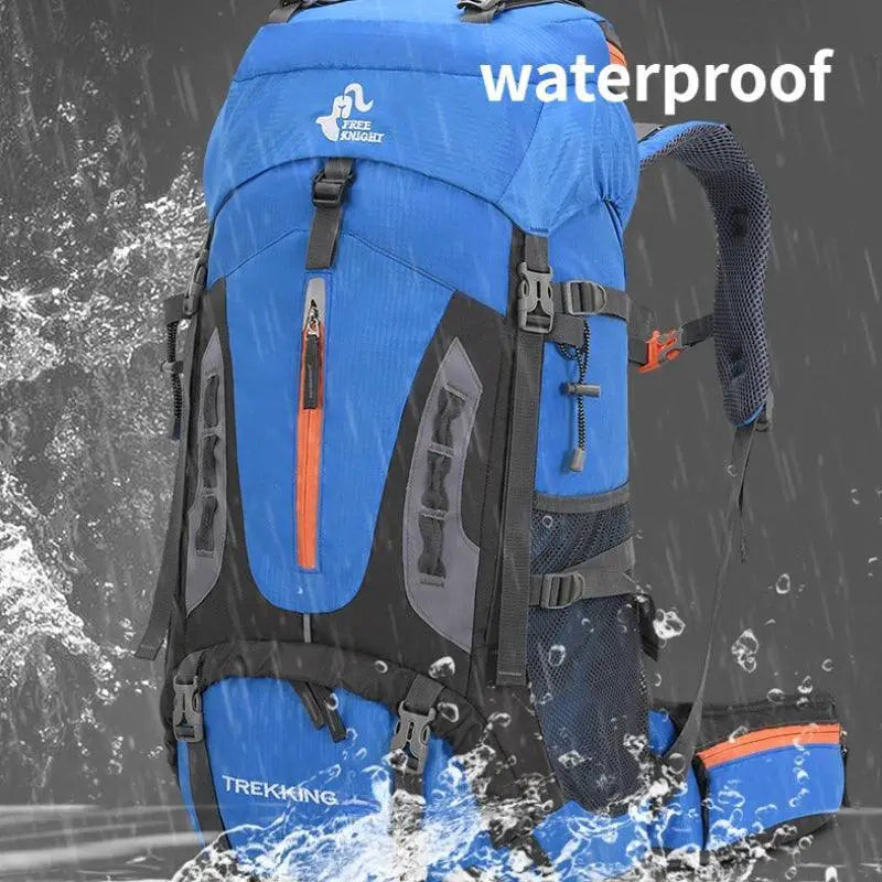 Splashproof Outdoor Mountaineering Backpack Large Capacity