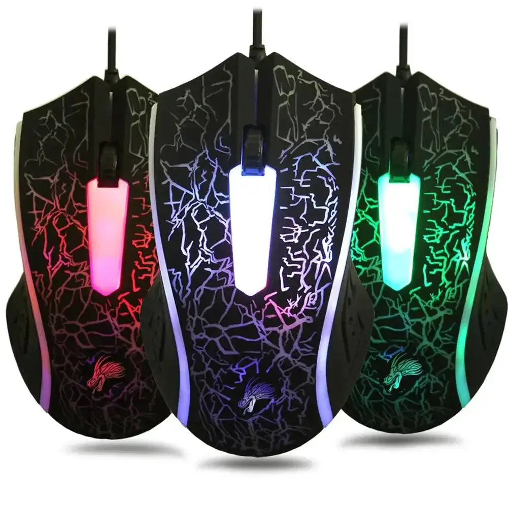 LED Gaming Mouse Ultra Precise Ergonomic Design Dota 2 LOL