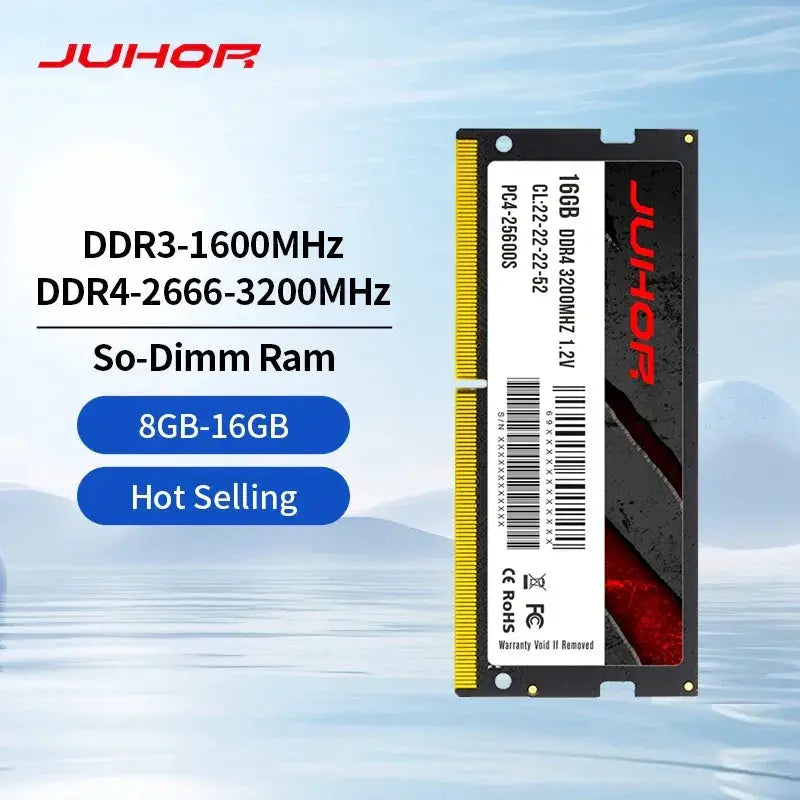 Juhor DDR4 RAM 8GB 16GB High Performance Memory Upgrade