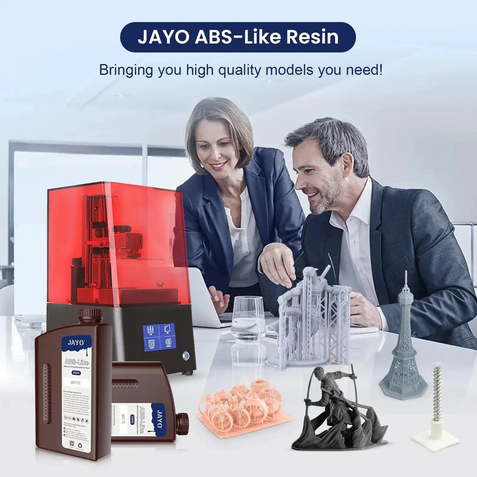 Jayo ABSLike Water Wash Resin for 3D Printing 10kg