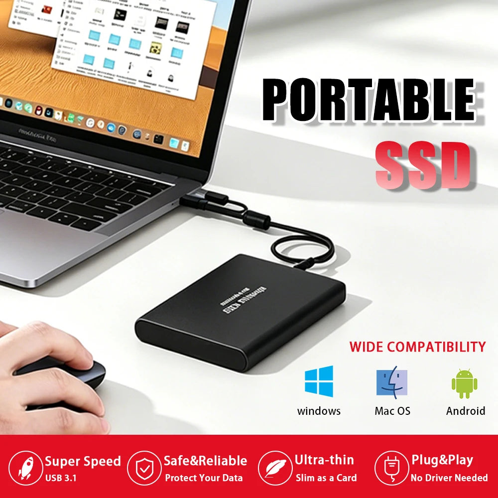 Desktop USB-C SSD Drive