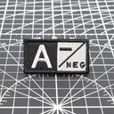 Tactical Blood Type Patch Custom Military Embroidery Gear