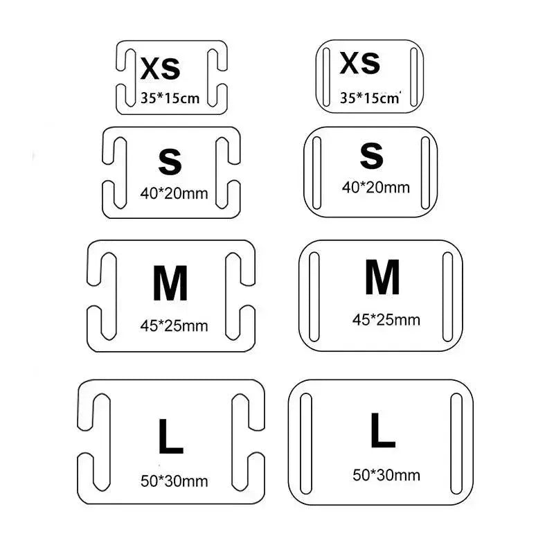 Personalized Slide On Pet Tag Engraved Stainless Steel