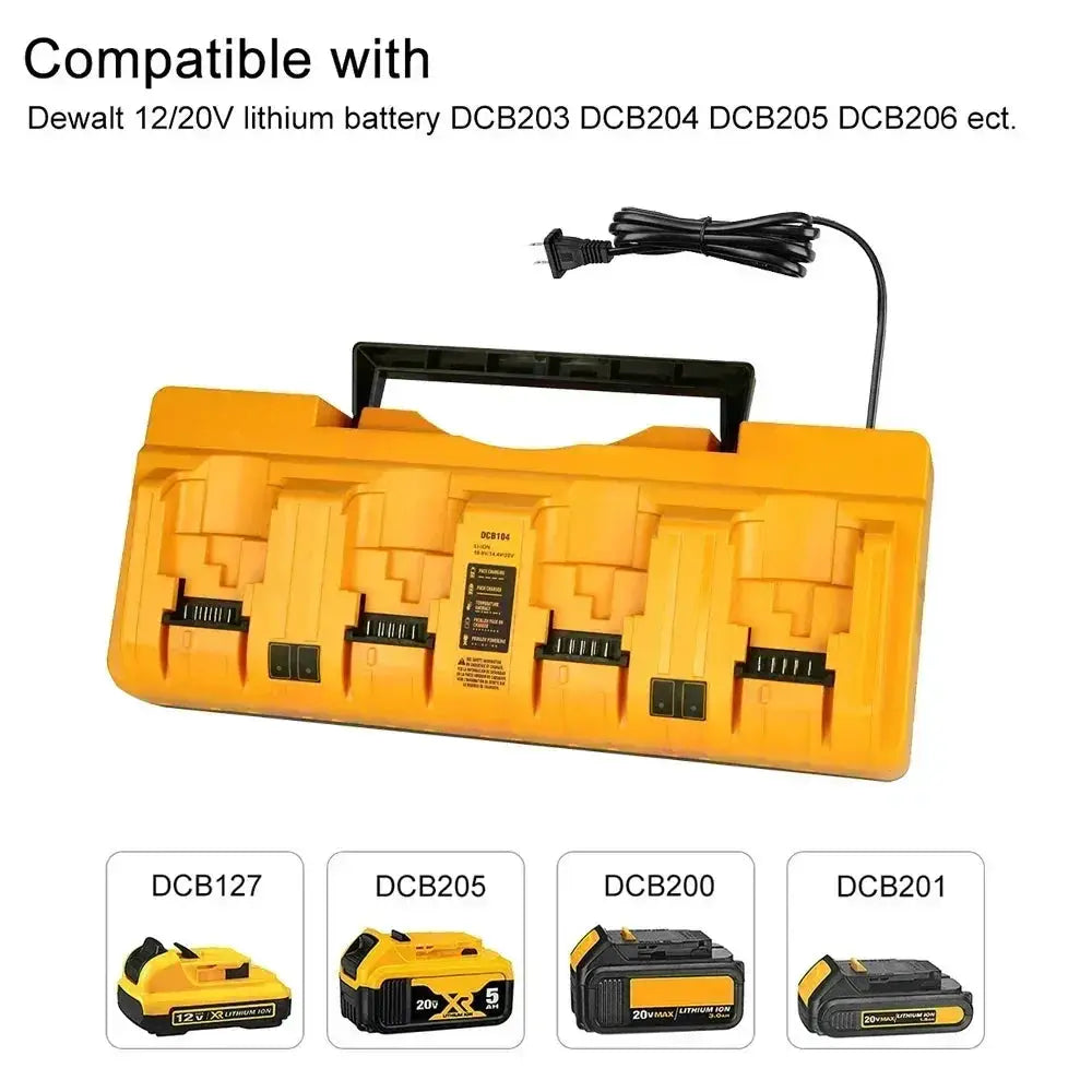 DCB104 Fast Charger for 10.8V to 20V Batteries DeWalt