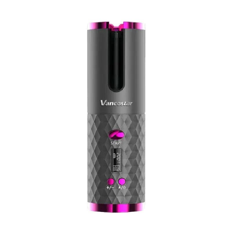 Wireless Electric Hair Curler Portable Travel Styling Device
