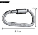Carabiner Set for Outdoor Gear Security