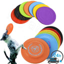 Dog Rubber Flying Saucer Toy Interactive UFO Training Disc