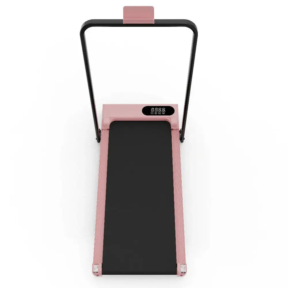 Gymbopro Factory Wholesale with Flat Stand Pink Walking Pad Treadmill Foldable for Home