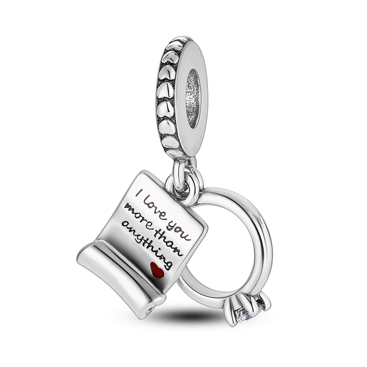 Silver Plated Charm Graduation Books